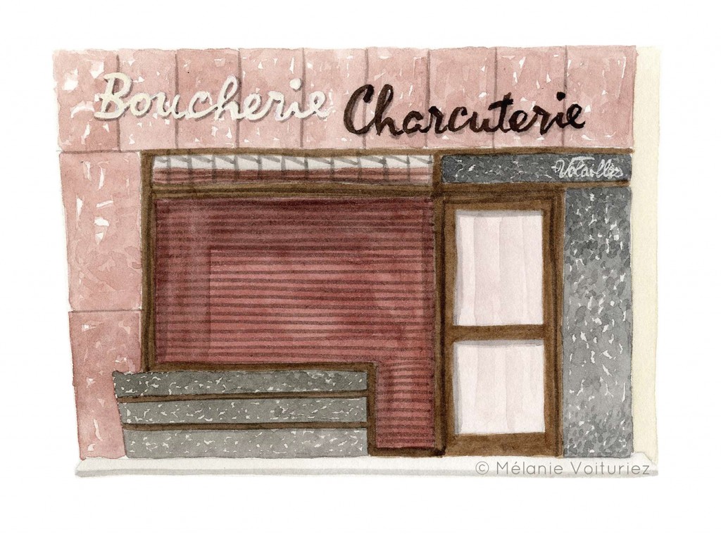 M lanie Voituriez Art Illustration I Blog I Les Vitrines L aquarelle